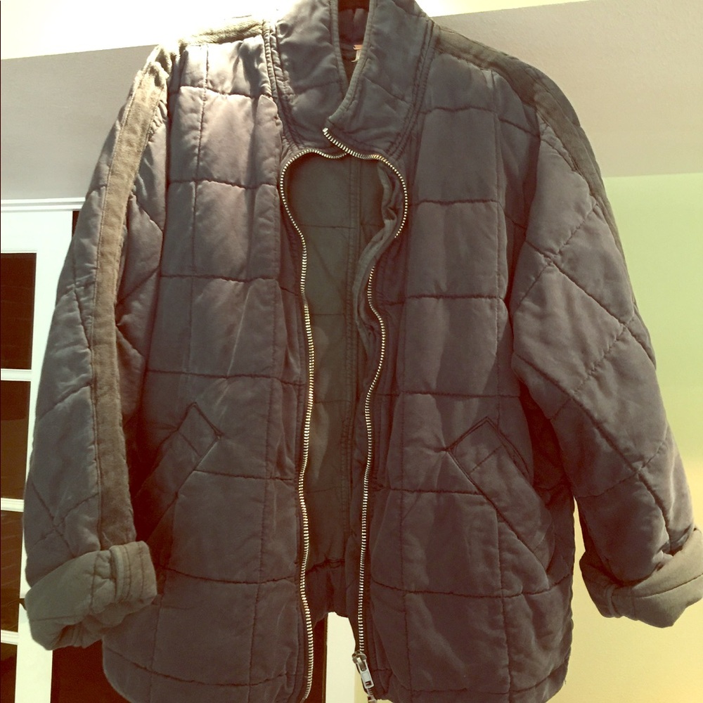 Free People Dolman Quilted Jacket